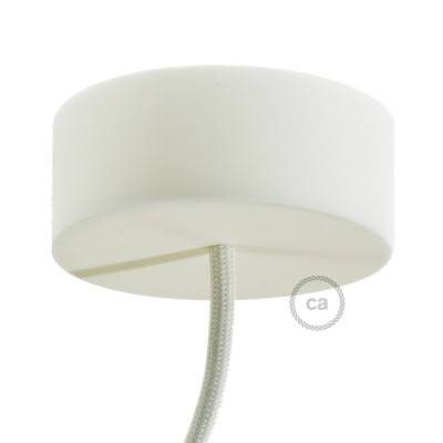 Silicone ceiling rose kit - White