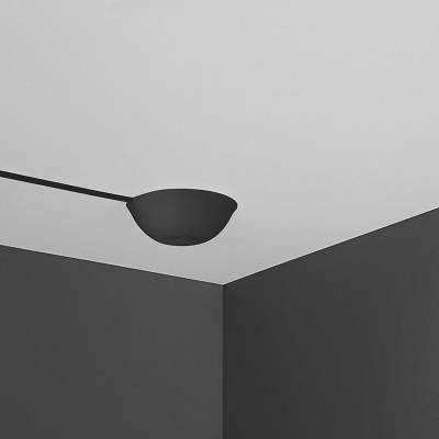 Cable Cup® Hide silicone ceiling rose kit - Black