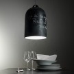 Bell XL ceramic lampshade for suspension - Made in Italy