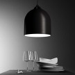 Bell M ceramic lampshade for suspension - Made in Italy