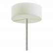 Pendant lamp with textile cable and silicone details - Made in Italy - Bulb included