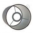 Fermaluce Metal with Cylinder Lampshade, Ø 15cm h18cm, metal finish wall or ceiling flush light