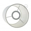 Fermaluce Metal with Cylinder Lampshade, Ø 15cm h18cm, metal finish wall or ceiling flush light