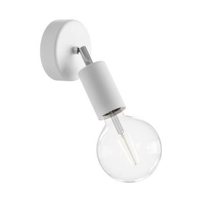 Fermaluce EIVA ELEGANT with adjustable joint, ceiling rose and lamp holder IP65 waterproof - White