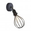 Fermaluce EIVA with Drop lampshade, adjustable joint and lamp holder IP65 waterproof