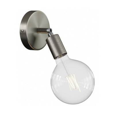 Fermaluce Metal 90°, the adjustable wall flush light - Brushed titanium