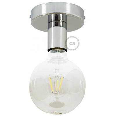 Fermaluce Metal,wall or ceiling flush light - Chrome