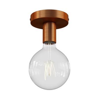 Fermaluce Metal,wall or ceiling flush light - Brushed copper