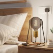 Taché Elegant, table lamp complete with a fabric cable, switch and UK plug