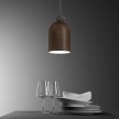 Mini Bell XS ceramic lampshade for suspension - Made in Italy