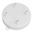 Cylindrical metal 4-hole ceiling rose kit