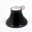 90° thermoplastic wall or ceiling lamp holder