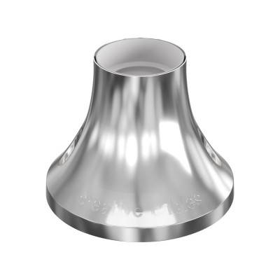 Metallic E27 wall or ceiling lampholder - Chrome