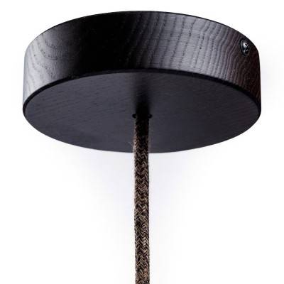 Wooden ceiling rose kit - Wenge effect