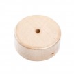 Mini cylindrical 1-central-hole wooden ceiling rose kit