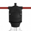 Eiva-2, 2-way outdoor lamp holder E27 and IP65 rating