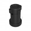 E27 black thermoplastic lamp holder for Lumet String Lights