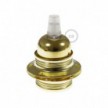 E27 metal lamp holder kit with double ring nut for lampshade