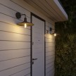 Fermaluce EIVA with L-shaped extension, Swing lampshade and lamp holder IP65 waterproof