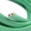 Electric cable for String Lights, covered by Rayon fabric Opal CH69