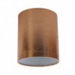 Cylinder fabric lampshade with E27 fitting - 100% Made in Italy