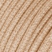 Round Electric Cable covered by Jute fabric RN06