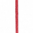 Round electric Cable covered in Plain Cherry Red RN24 Jute