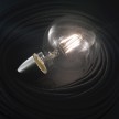 LED Transparent Light Bulb - Globe G95 Short Filament - 4W 470Lm E27 2700K