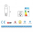 LED Light Bulb 3.5W 350Lm G9