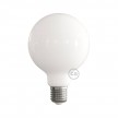 LED Milky White Light Bulb - Globe G95 - 7.5W 806Lm E27 2700K Dimmable