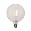 LED XL Transparent Light Bulb Globe G155 Long Filament 7W 580Lm E27 2200K Dimmable