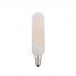 Tubular LED Light Bulb, satin white - E14 4W 400Lm 2700K Dimmable