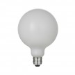 LED Porcelain Light Bulb G125 6W 540Lm E27 Dimmerabile 2700K