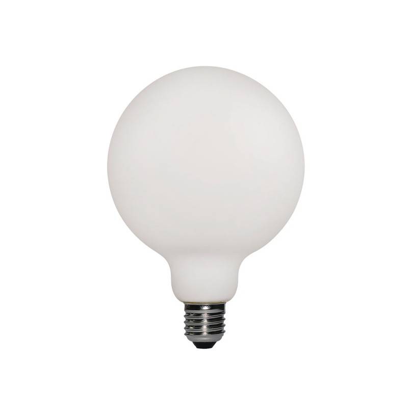 LED Porcelain Light Bulb G95 6W 540Lm E27 Dimmerabile 2700K