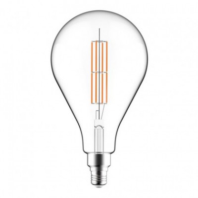 LED Clear Light Bulb XXL PS160 Double Long Filament 11W 1521Lm E27 2700K Dimmable