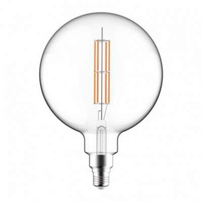 LED Clear Light Bulb XXL G200 Double Long Filament 12W 1521Lm E27 2700K Dimmable