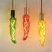 Kitchen line Red Pepper LED XL bulb Spiral filament 5W 90Lm E27 1000K Dimmable