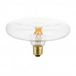 DASH D170 LED Clear bulb twisted filament 6W 610Lm E27 2700K Dimmable