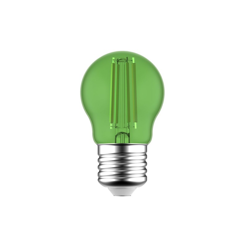 LED Globetta G45 Green 1.4W 75Lm E27 Bulb