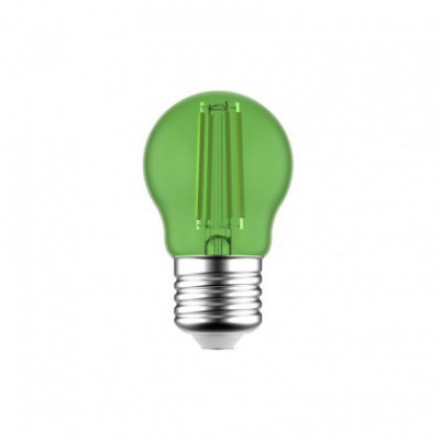 LED Globetta G45 Green 1.4W 75Lm E27 Bulb