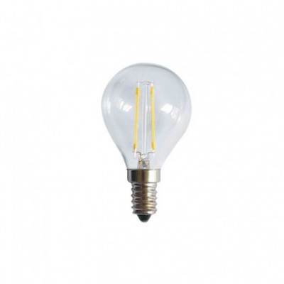 LED Sphere Transparent 6W 806Lm E14 2700K bulb