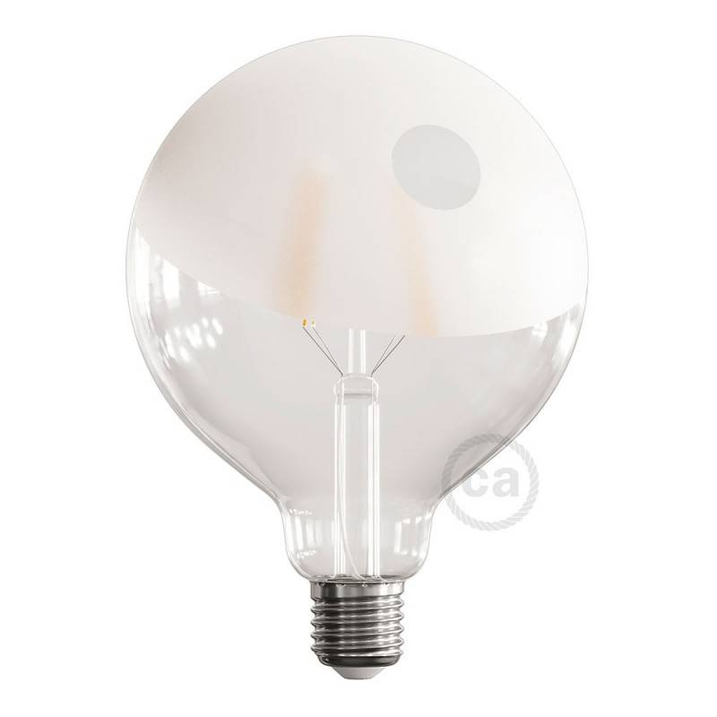 LED Light Bulb Globe G125 Short Filament - Tattoo Lamp® Pio 4W 420Lm E27 2700K