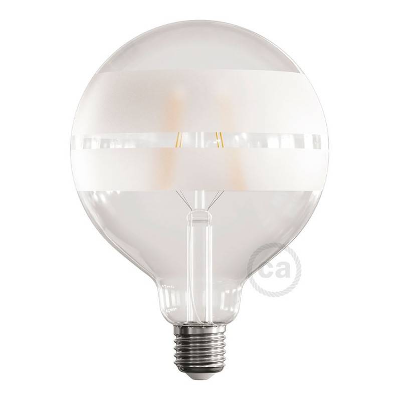 LED Light Bulb Globe G125 Short Filament - Tattoo Lamp® Saturn 4W 420Lm E27 2700K