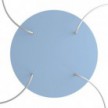 Round XXL Rose-One 4-hole and 4 side holes ceiling rose, 400 mm