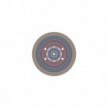 Round Rose-One 5-hole and 4 side holes ceiling rose, 200 mm - PROMO