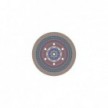 Round Rose-One 7-hole and 4 side holes ceiling rose, 200 mm - PROMO