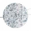 Round XXL Rose-One 3 in-line holes and 4 side holes ceiling rose, 400 mm  - PROMO