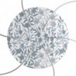 Round XXL Rose-One 6-hole and 4 side holes ceiling rose, 400 mm  - PROMO