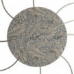 Round XXL Rose-One 9-hole and 4 side holes ceiling rose, 400 mm  - PROMO