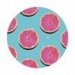 Large Round Smart ceiling rose, 400 mm Panel Rose-One with 6 holes - compatible with voice assistants - PROMO